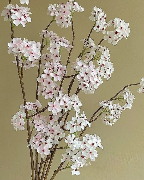 Pear Blossom Faux Branch - 35"