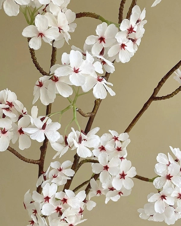 Pear Blossom Faux Branch - 35"