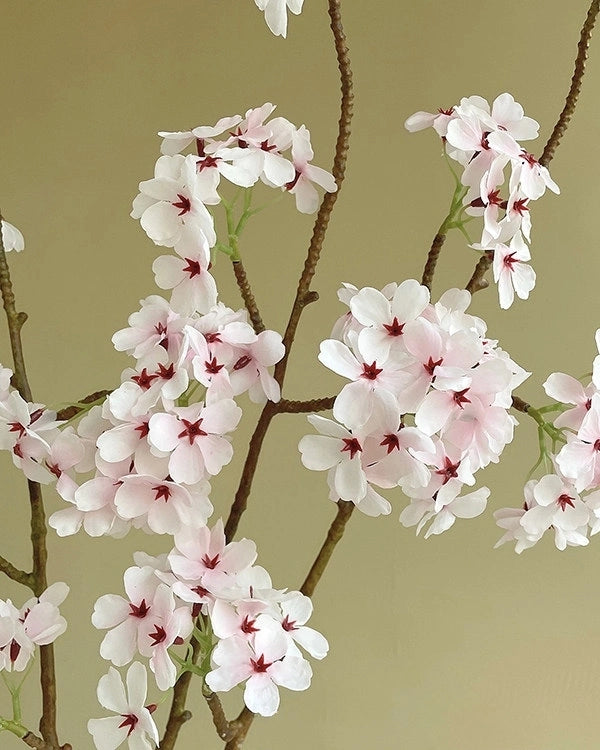 Pear Blossom Faux Branch - 35"