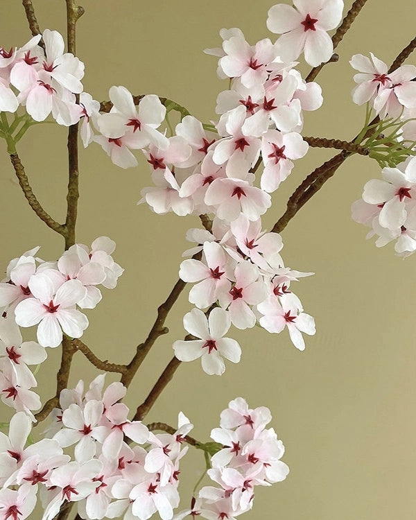 Pear Blossom Faux Branch - 35"