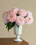 Peony Faux Flower in Champagne - 14