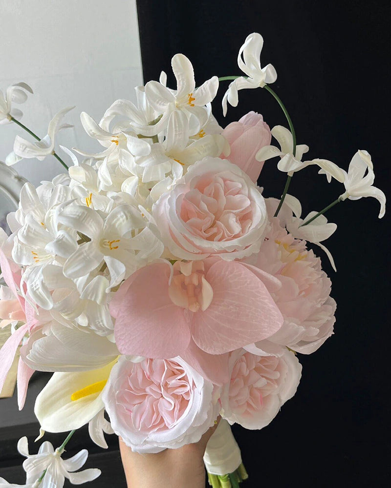 Pink Hyacinth Bridal Bouquet