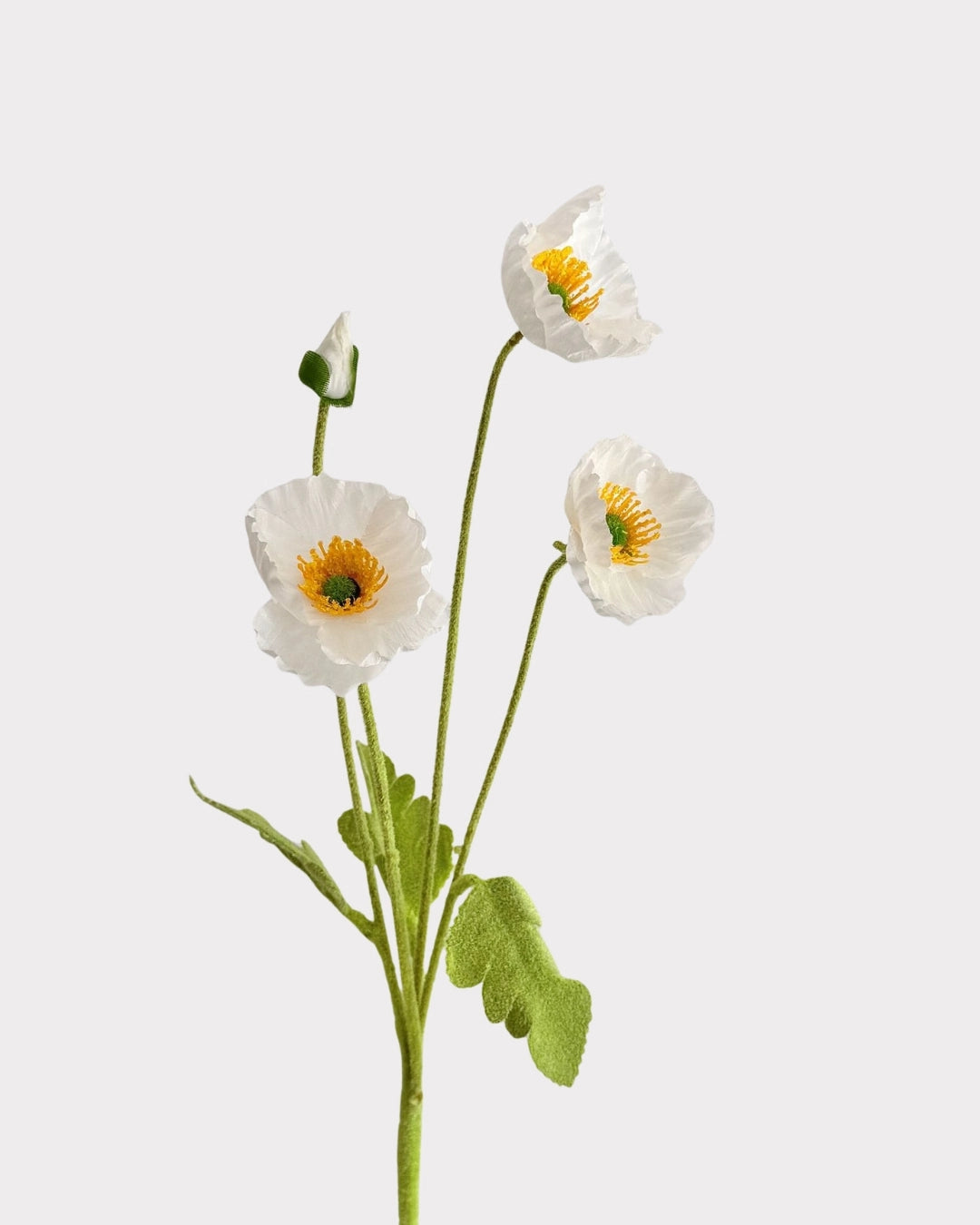 Poppy Faux Flower - 24"