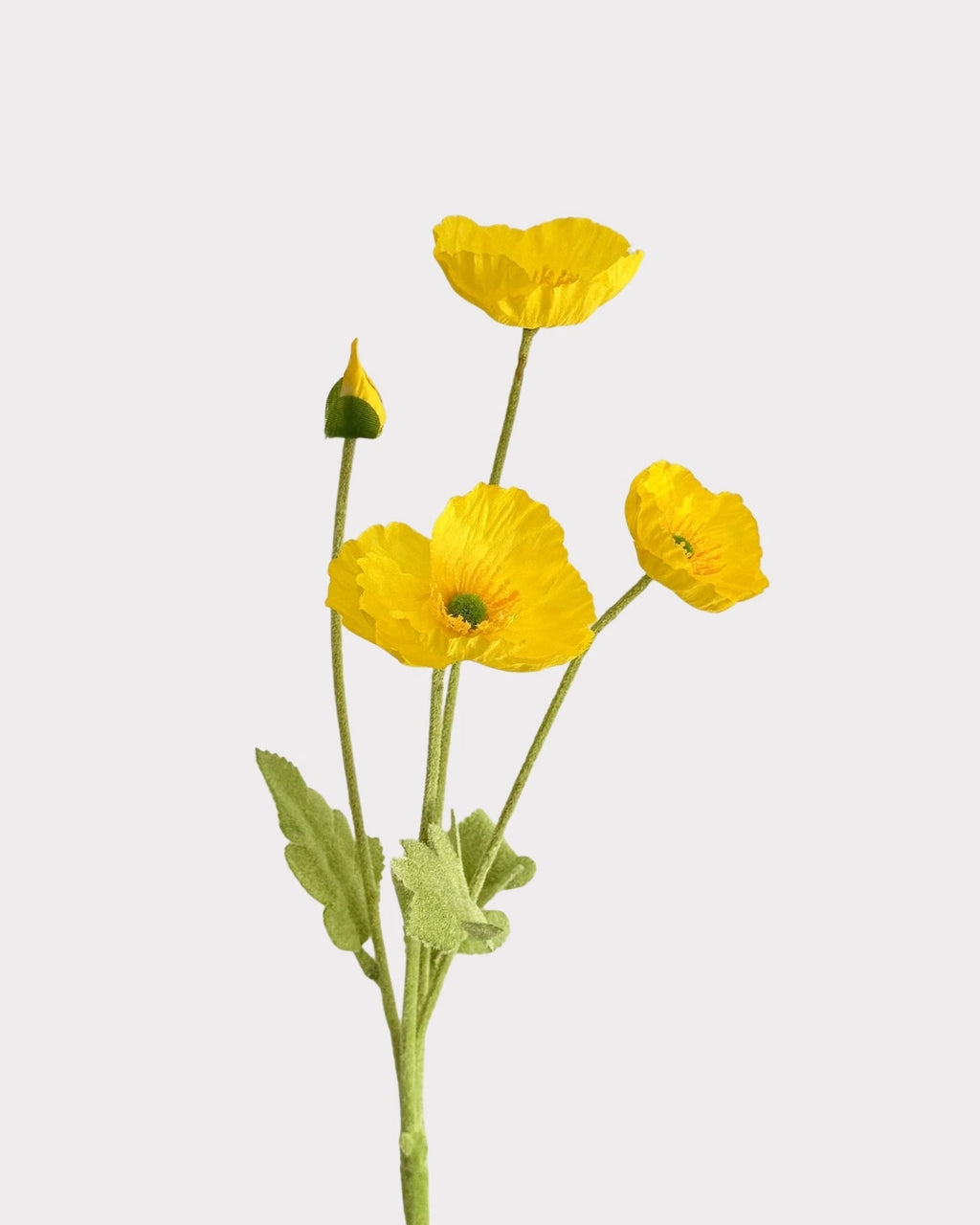 Poppy Faux Flower - 24"