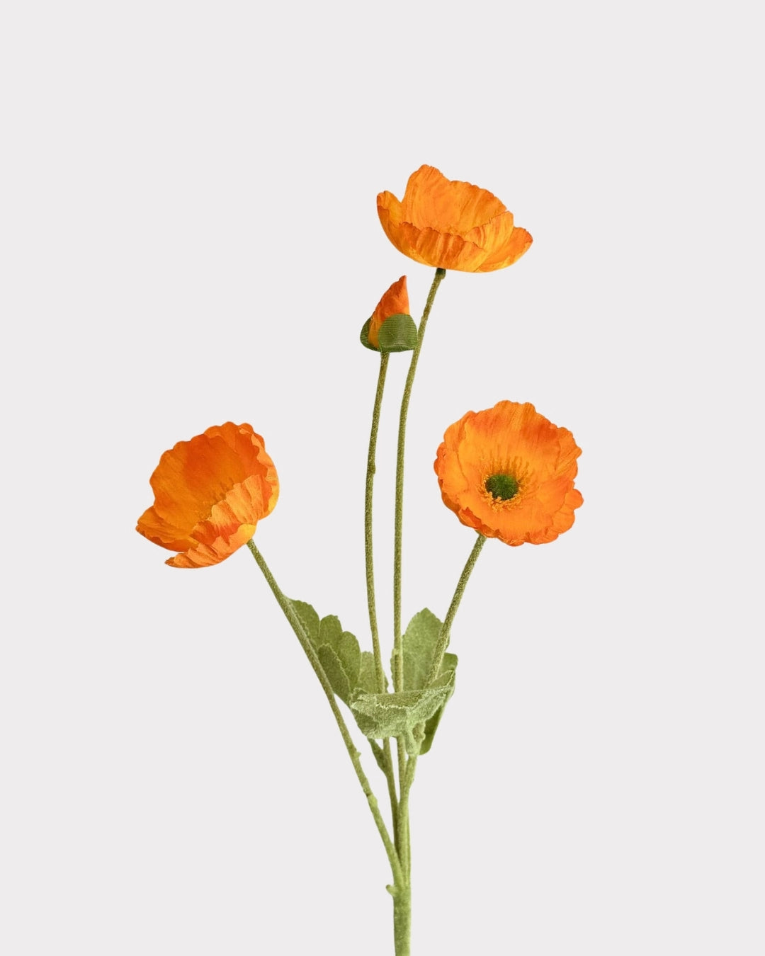Poppy Faux Flower - 24"