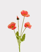 Poppy Faux Flower - 24"