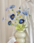 Poppy Faux Flower - 24"