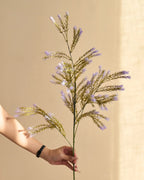 Purple Melaleuca Faux Flower - 34"