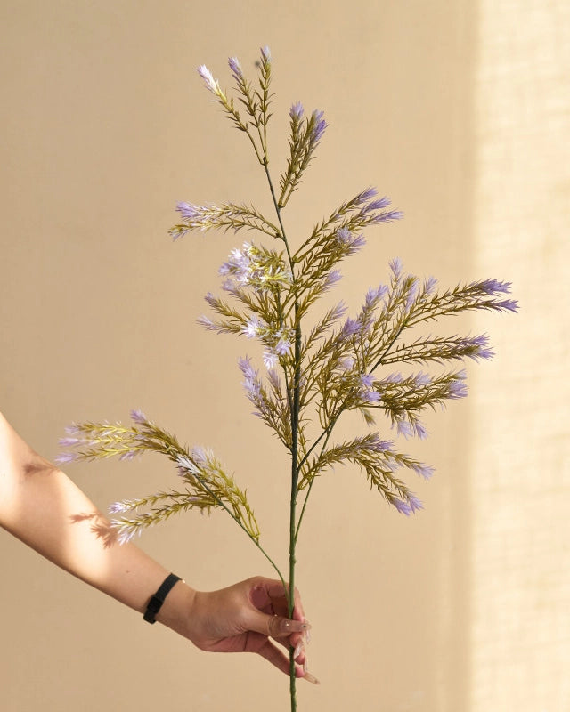 Purple Melaleuca Faux Flower - 34"