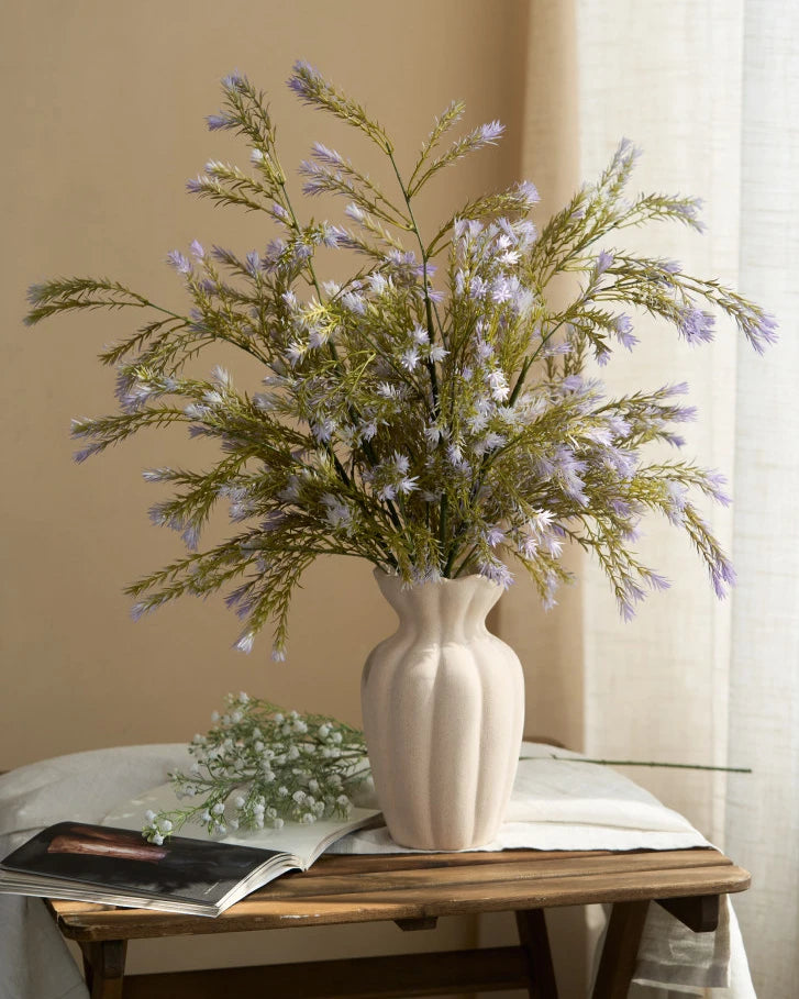 Purple Melaleuca Faux Flower - 34"
