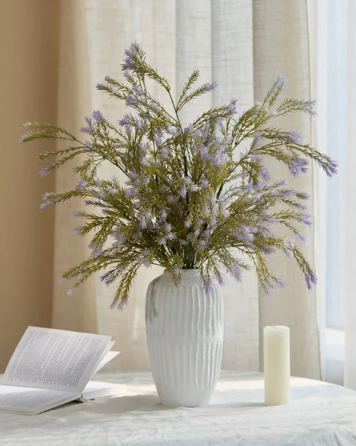 Purple Melaleuca Faux Flower - 34"
