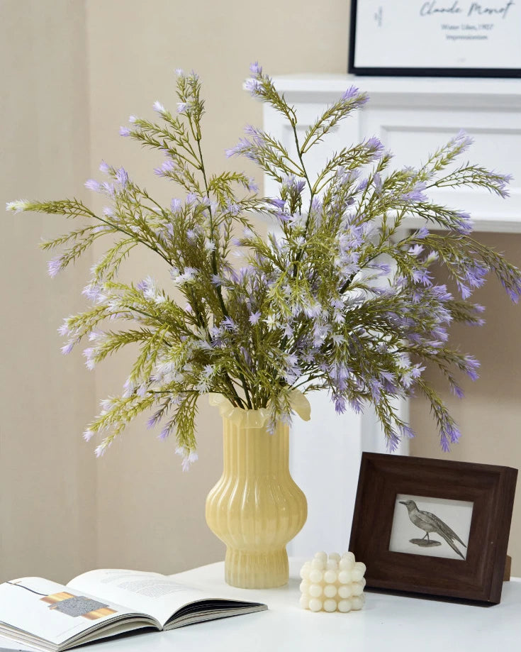 Purple Melaleuca Faux Flower - 34"
