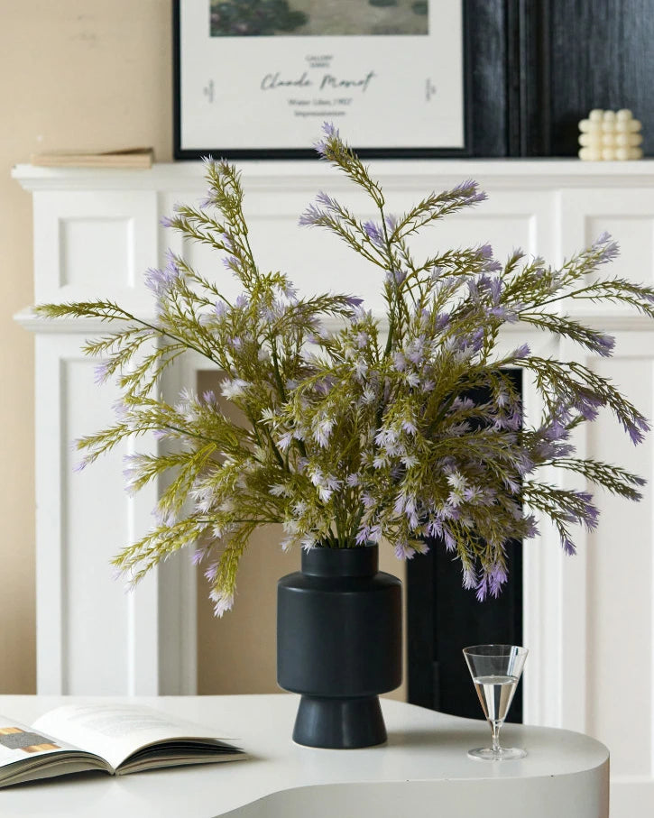 Purple Melaleuca Faux Flower - 34"