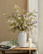 Purple Melaleuca Faux Flower - 34"