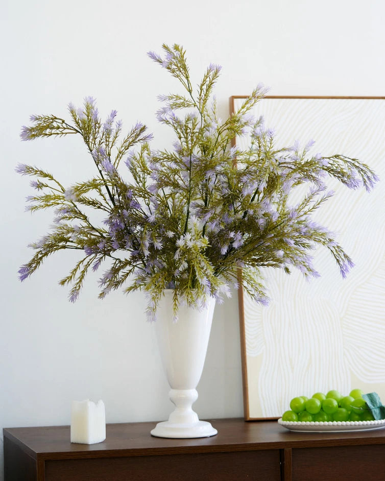 Purple Melaleuca Faux Flower - 34"