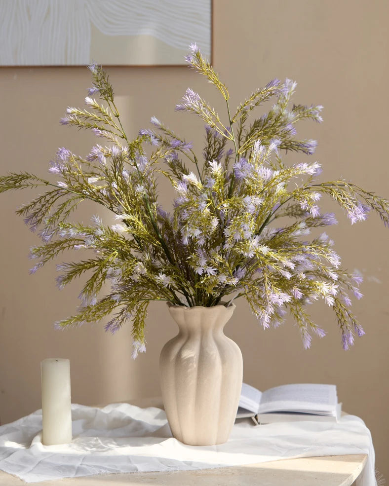 Purple Melaleuca Faux Flower - 34"