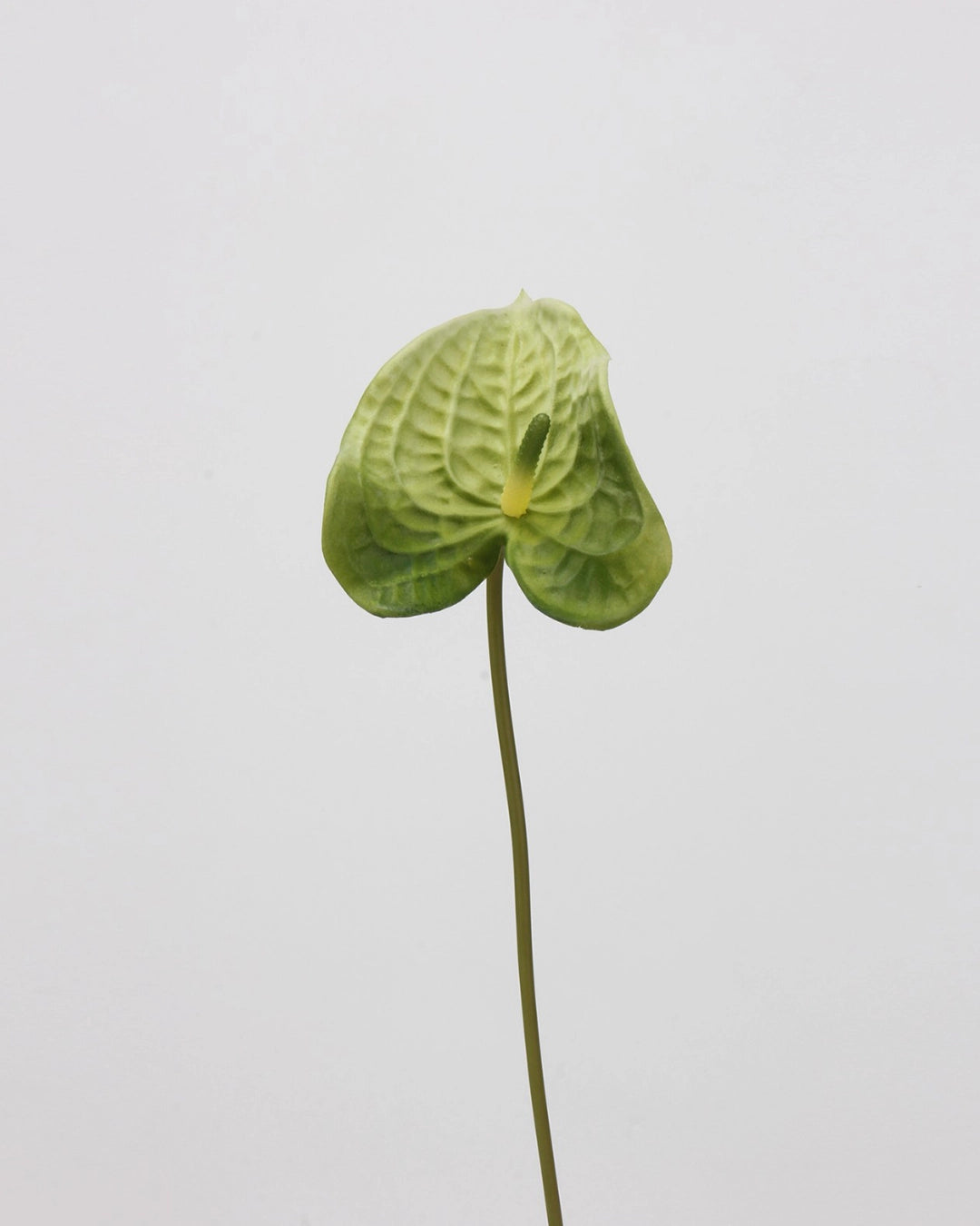 Real Touch Artificial Heart-Shaped Anthurium Stem 23"