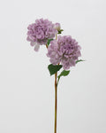 Real Touch Artificial Purple Velvet Dahlia 22"