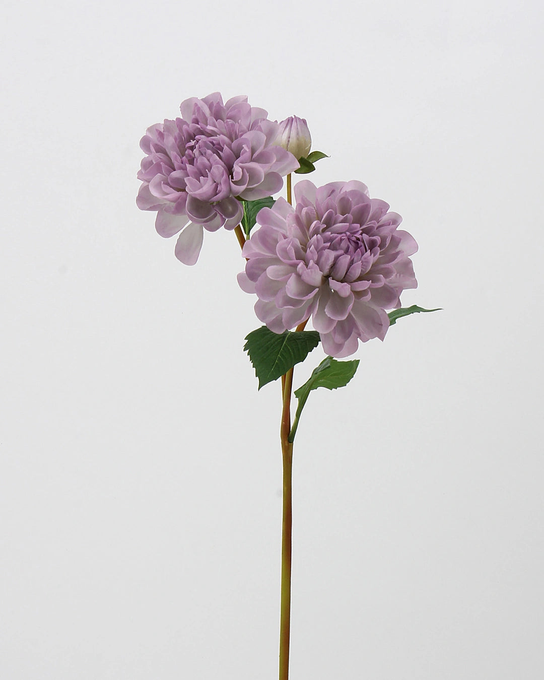Real Touch Artificial Purple Velvet Dahlia 22"