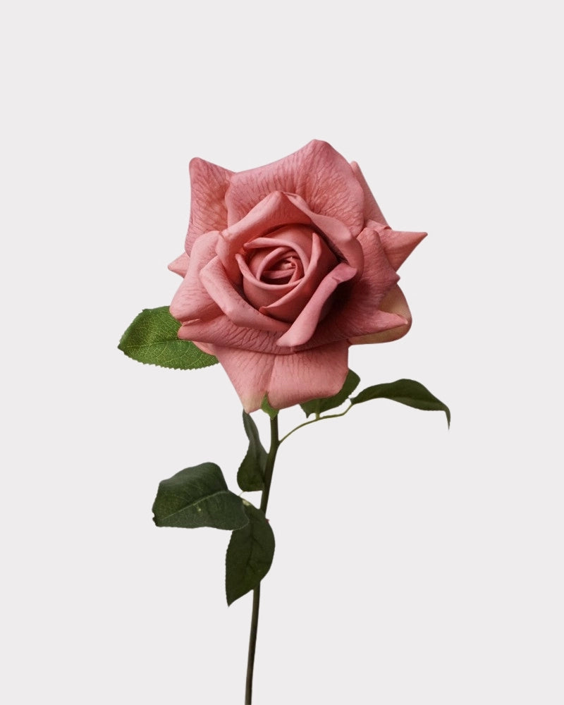 Faux Rose Flower Stem – 28.7"