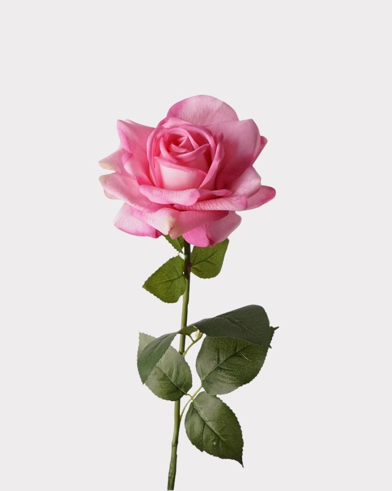 Faux Rose Flower Stem – 28.7"