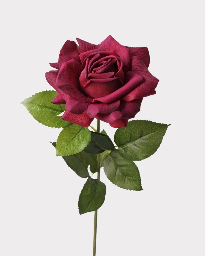 Faux Rose Flower Stem – 28.7"
