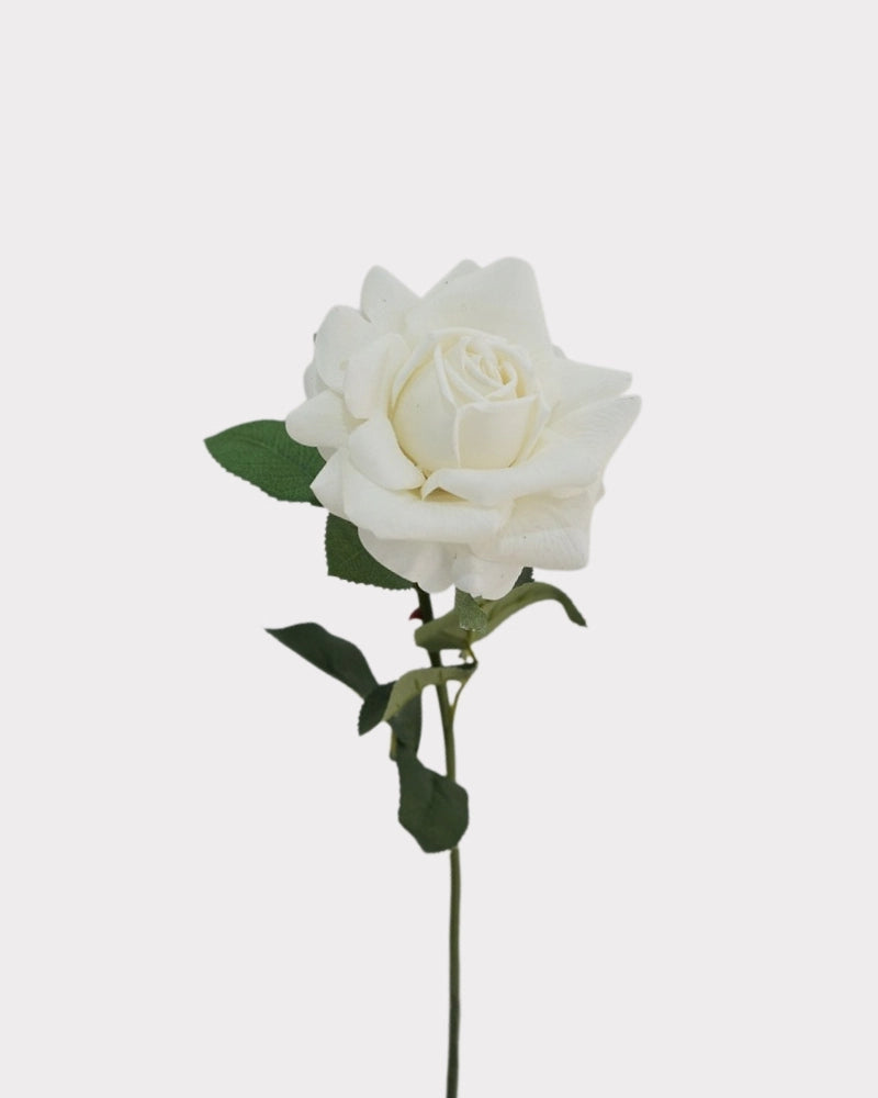 Faux Rose Flower Stem – 28.7"