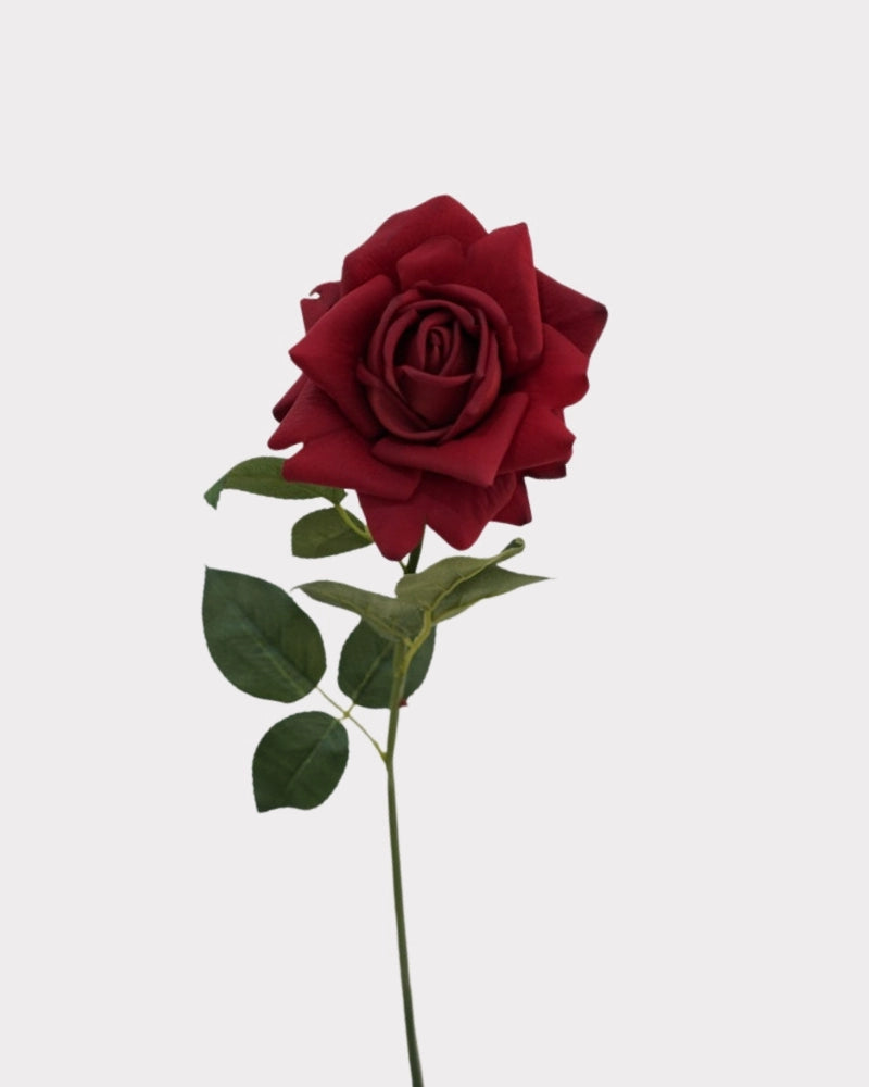Faux Rose Flower Stem – 28.7"