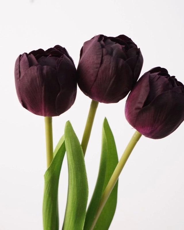 Real Touch Camellia Tulip Faux Flower - 18"