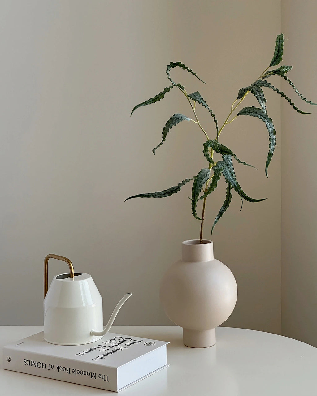 Real Touch Curled Eucalyptus Stem 27"