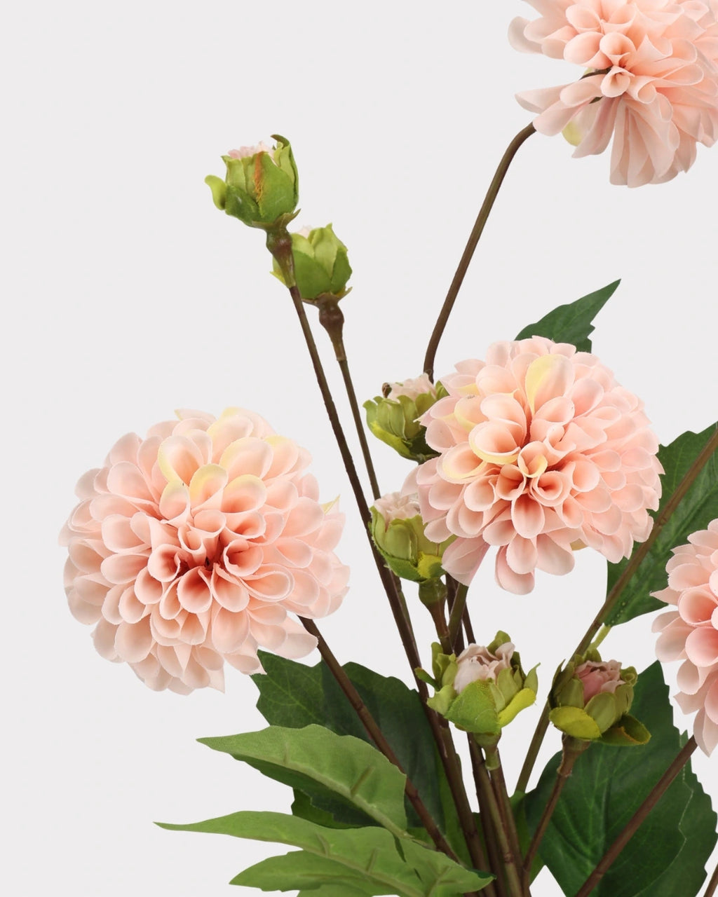 Real Touch Dahlia Faux Flower Stem – 22.8"