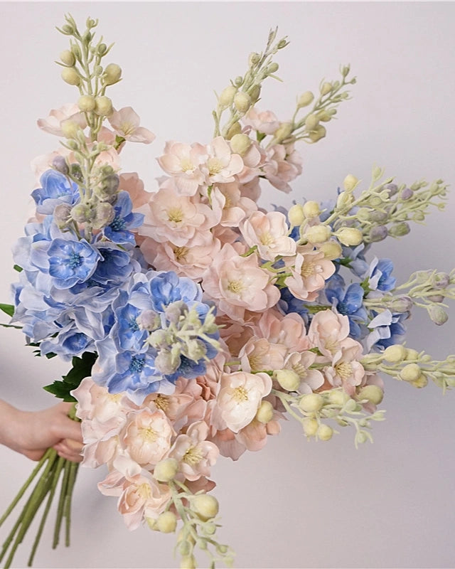 Real Touch Delphinium Faux Flower - 28"