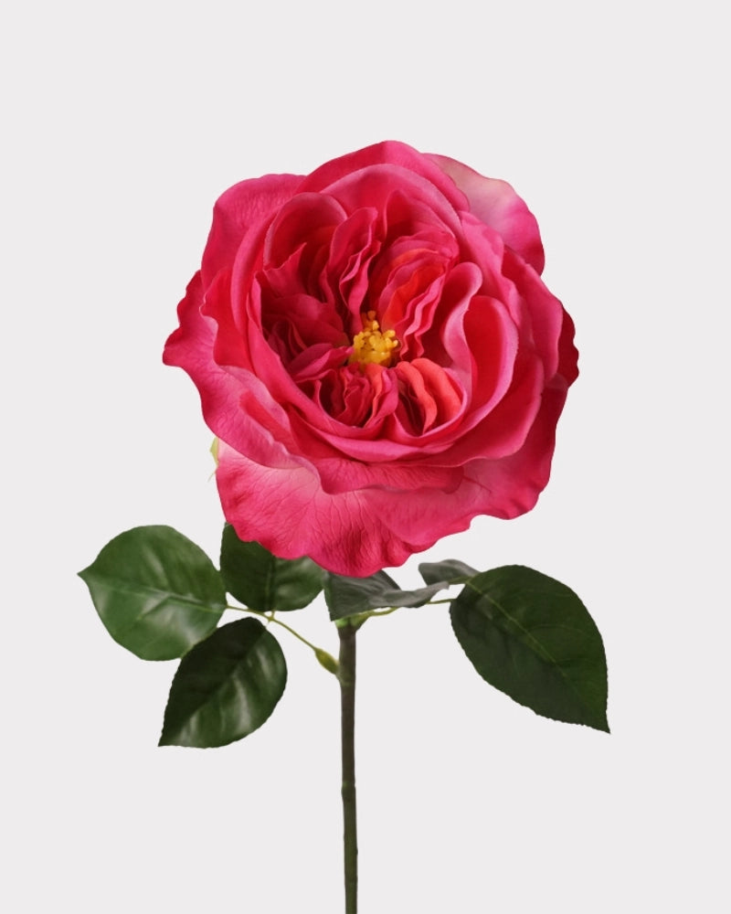 Real Touch Faux Rose Flower - 26.8"