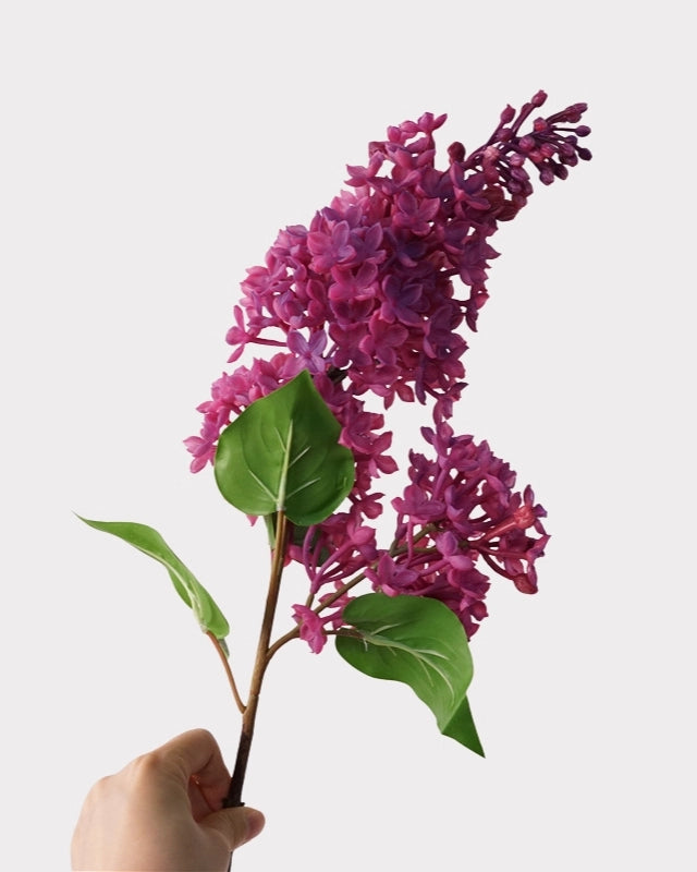 Real Touch Lilac Faux Flower - 29"