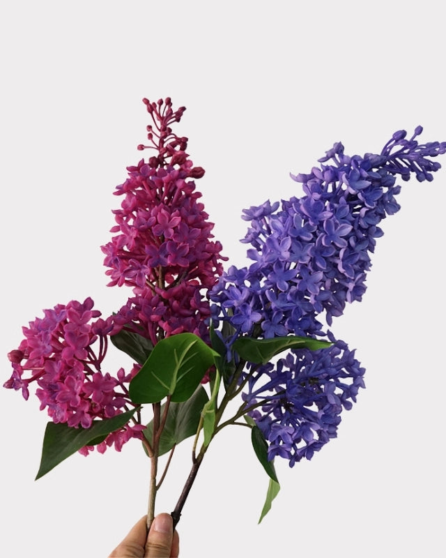 Real Touch Lilac Faux Flower - 29"