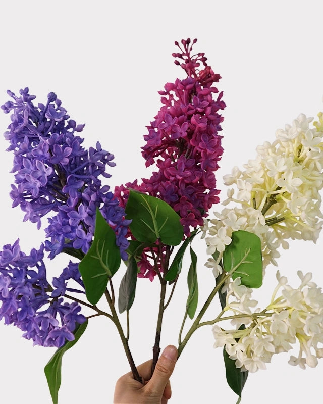 Real Touch Lilac Faux Flower - 29"