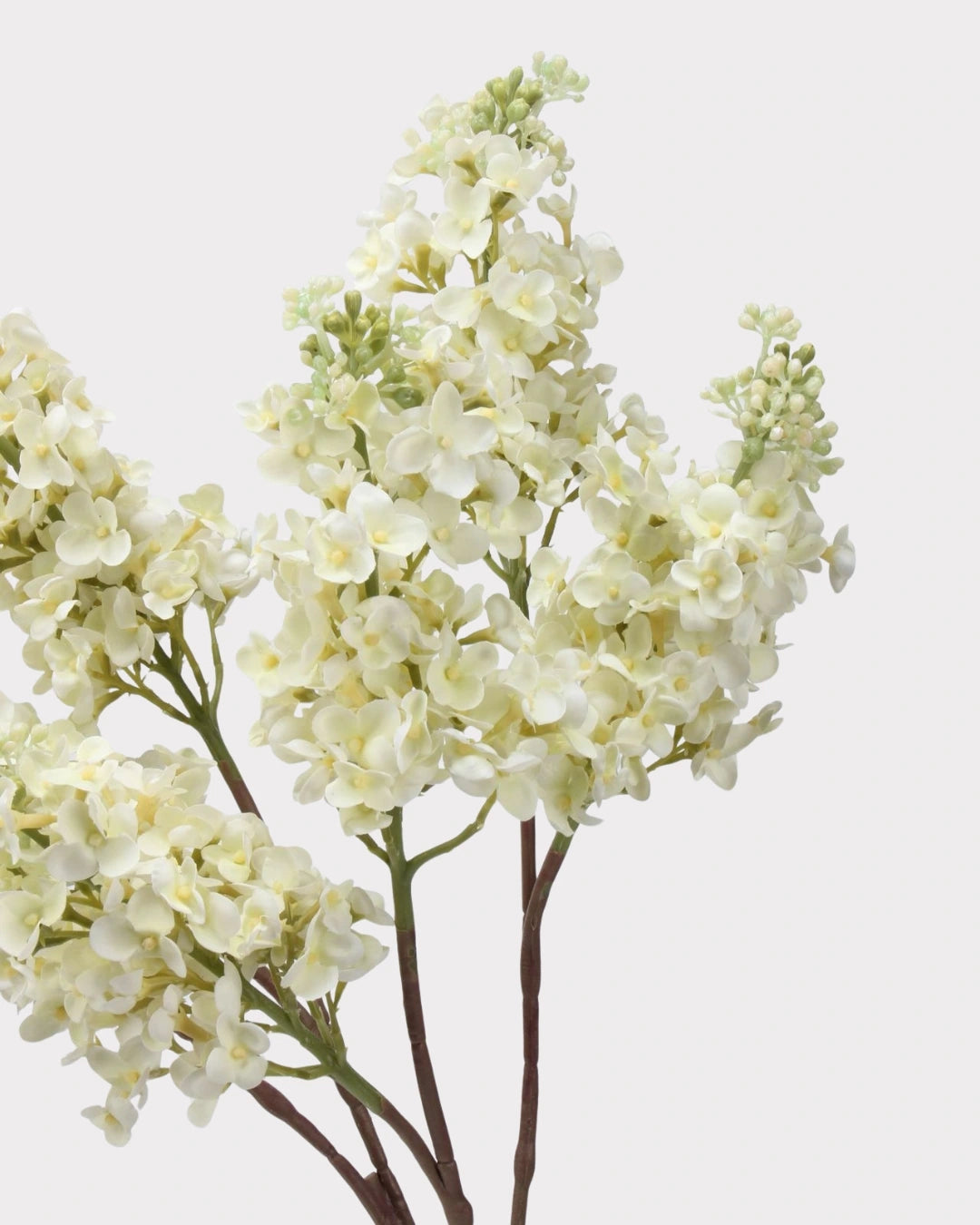 Real Touch Lilac Faux Flower in White - 24"