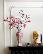 Real Touch Magnolia Faux Branch in Pink - 28"
