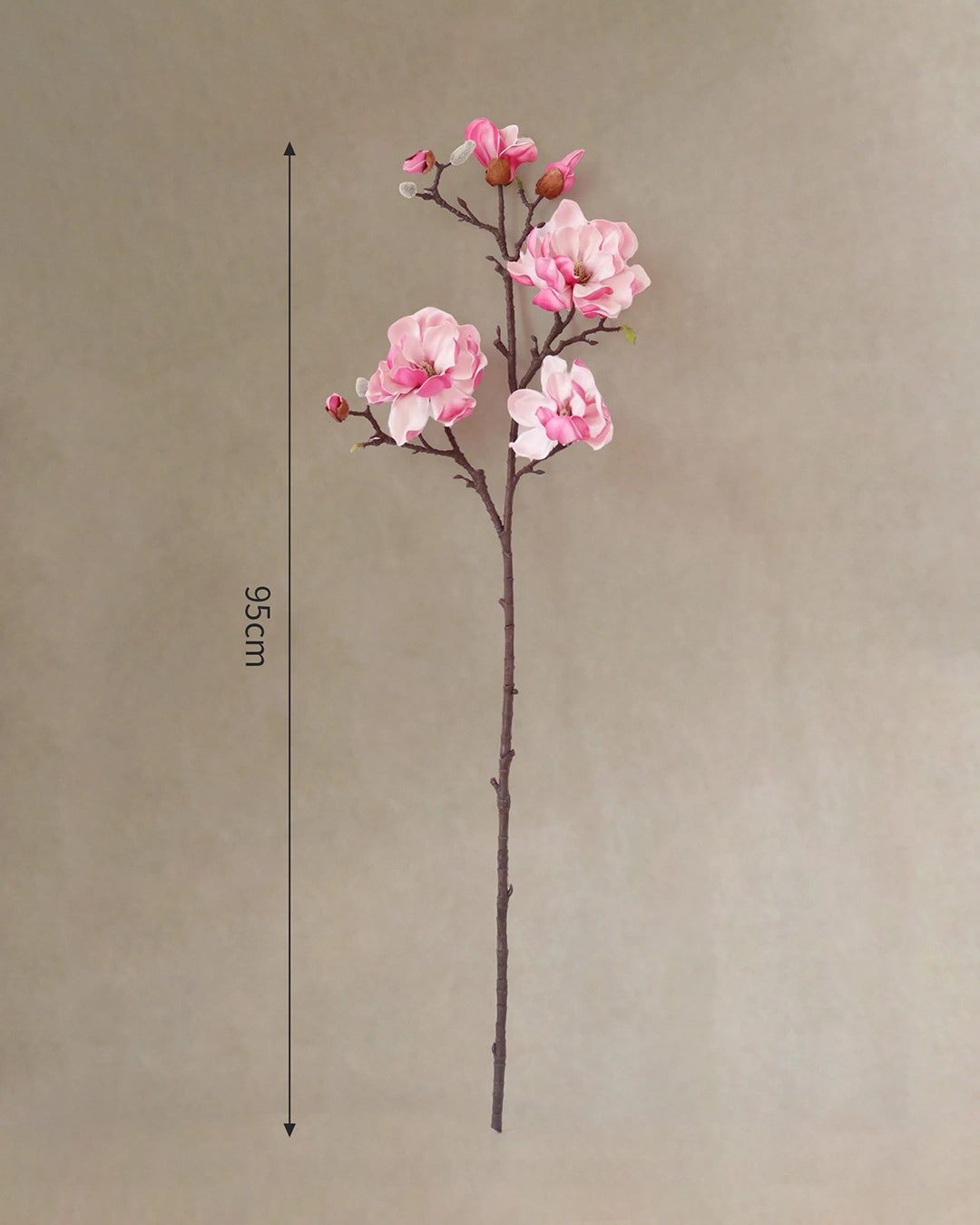 Real Touch Magnolia Faux Branch in Pink - 37"