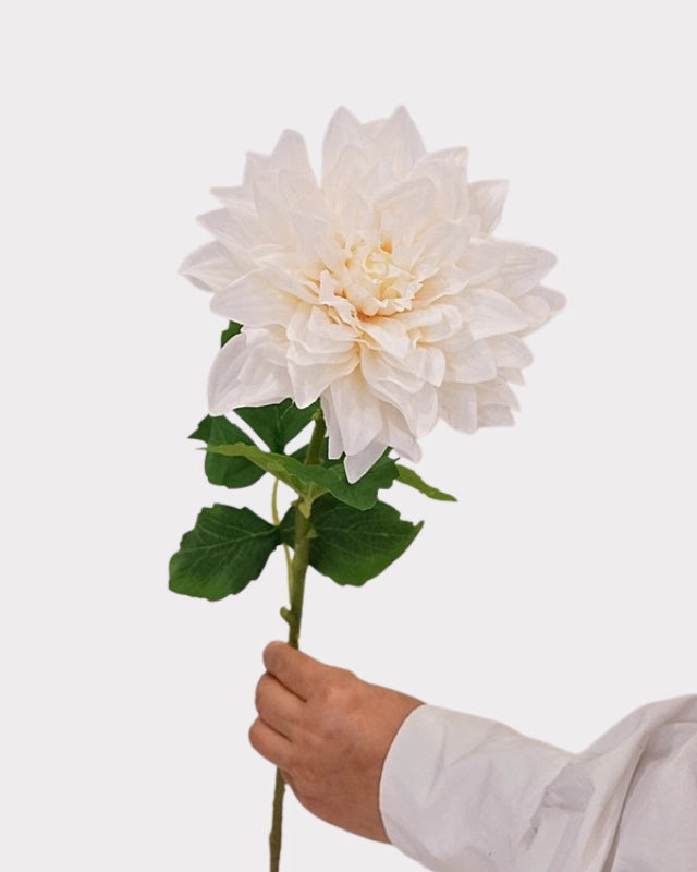 Real Touch Moisturizing Dahlia Faux Flower - 24"