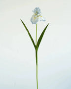Real Touch Oil Painting Iris Artificial Flower 29"