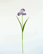 Real Touch Oil Painting Iris Artificial Flower 29"