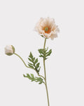 Real Touch Poppy Faux Flower in Champagne Pink - 22"