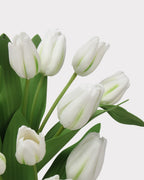 Real Touch Tulip Faux Flower Bouquet - 15"