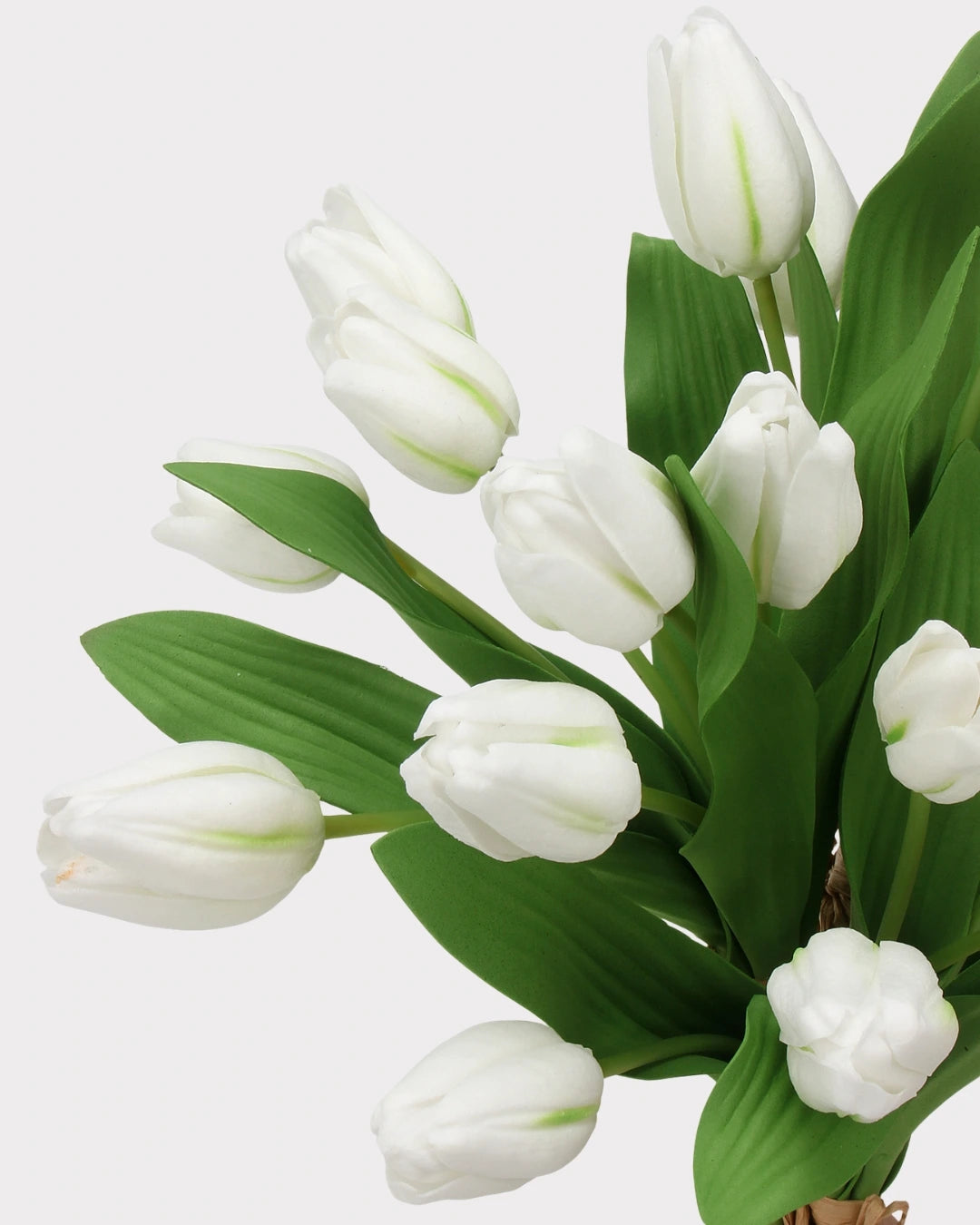 Real Touch Tulip Faux Flower Bouquet - 15"