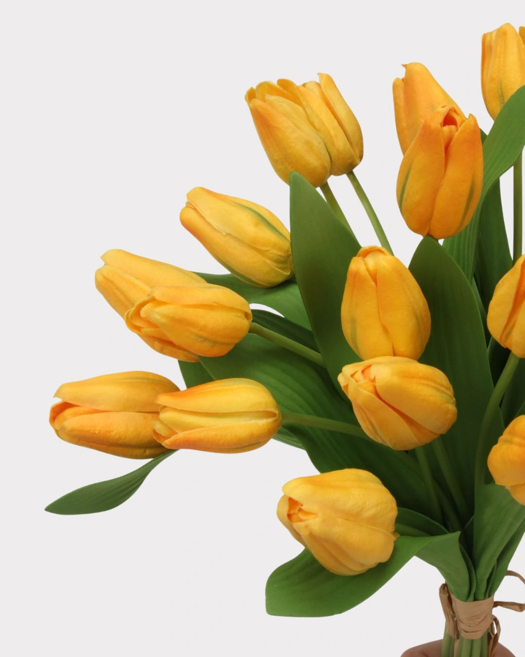 Real Touch Tulip Faux Flower Bouquet - 15"