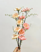 Realistic Artificial Azalea Flower Stem 23"