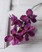 Realistic Artificial Vanda Orchid Stem 23"