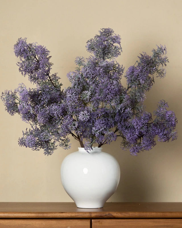 Rime Frost Faux Foliage - 29.5"