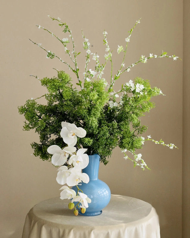 Rime Frost Faux Foliage - 29.5"